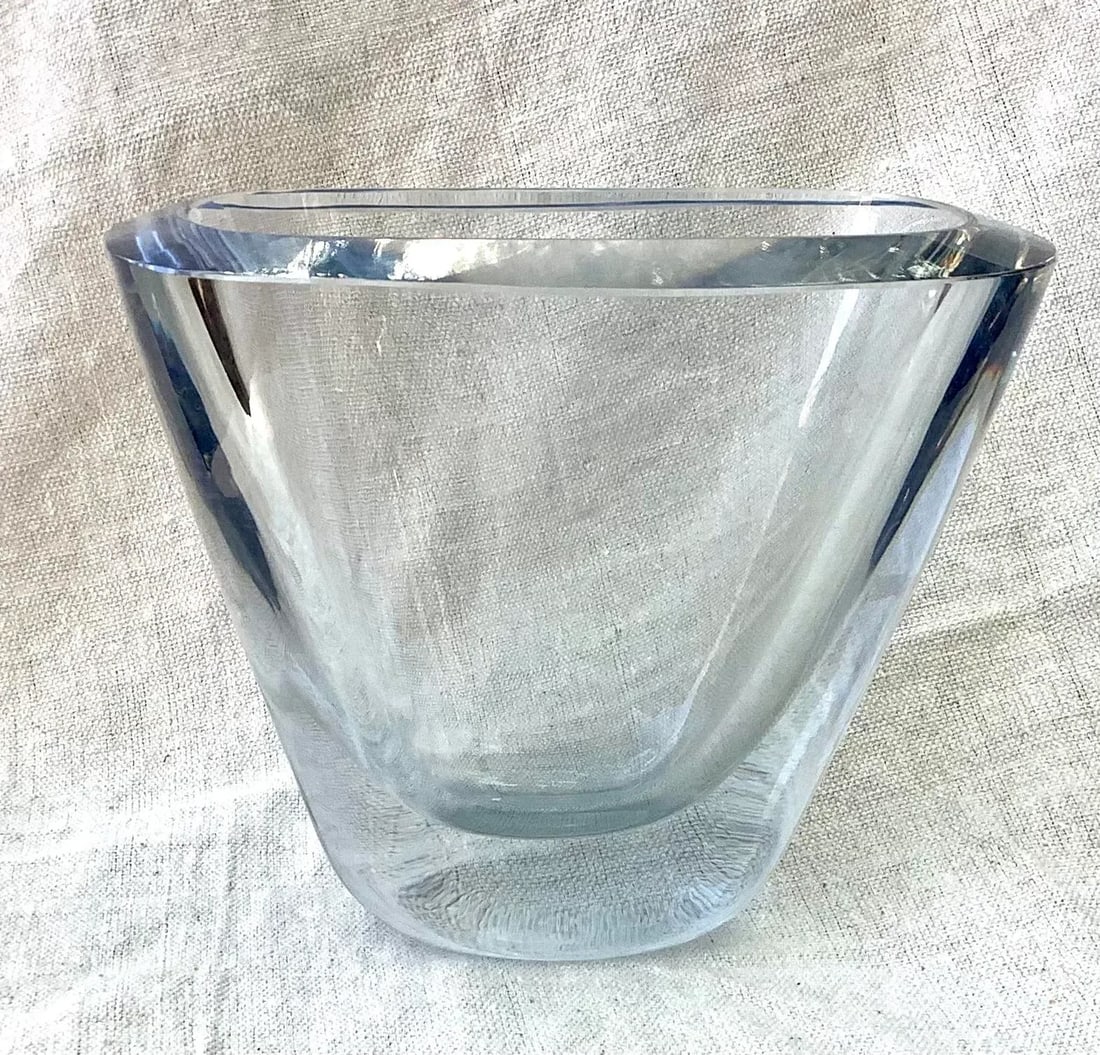 1950's Stromberg Swedish Crystal Vase - 2