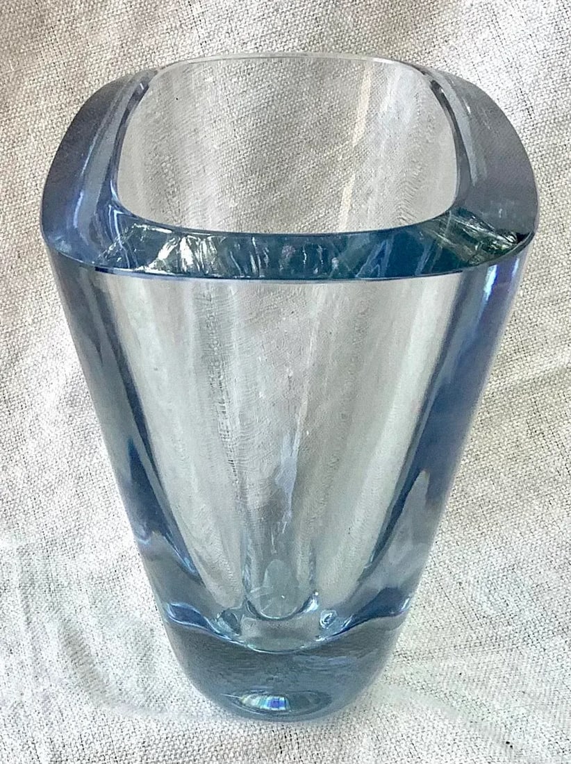 1950's Stromberg Swedish Crystal Vase - 4