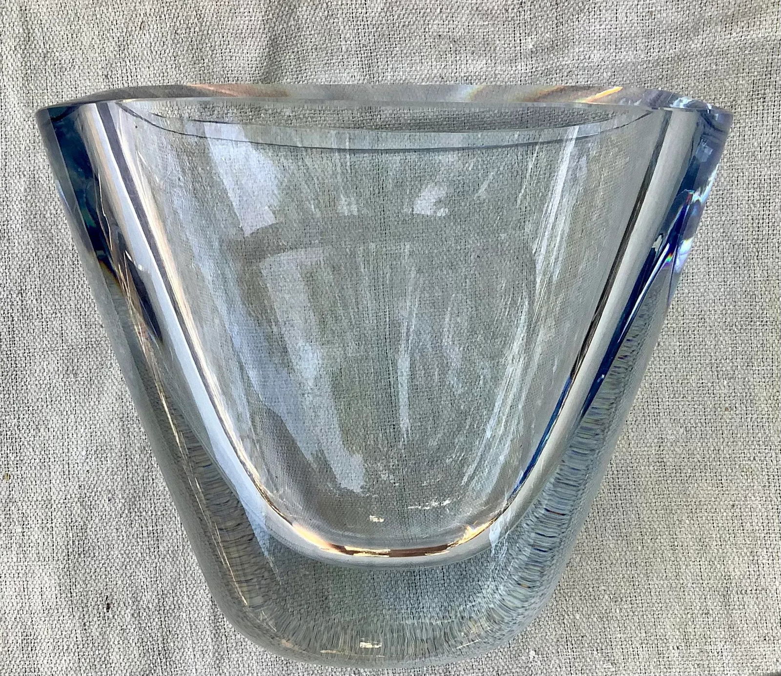 1950's Stromberg Swedish Crystal Vase - 7