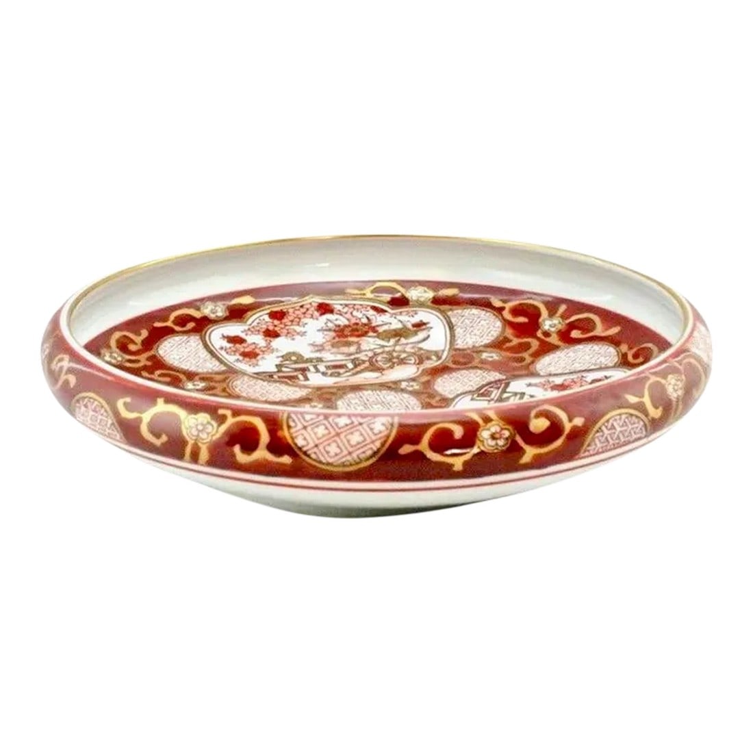 Gold Imari Sienna 10" Bowl (1 of 6)