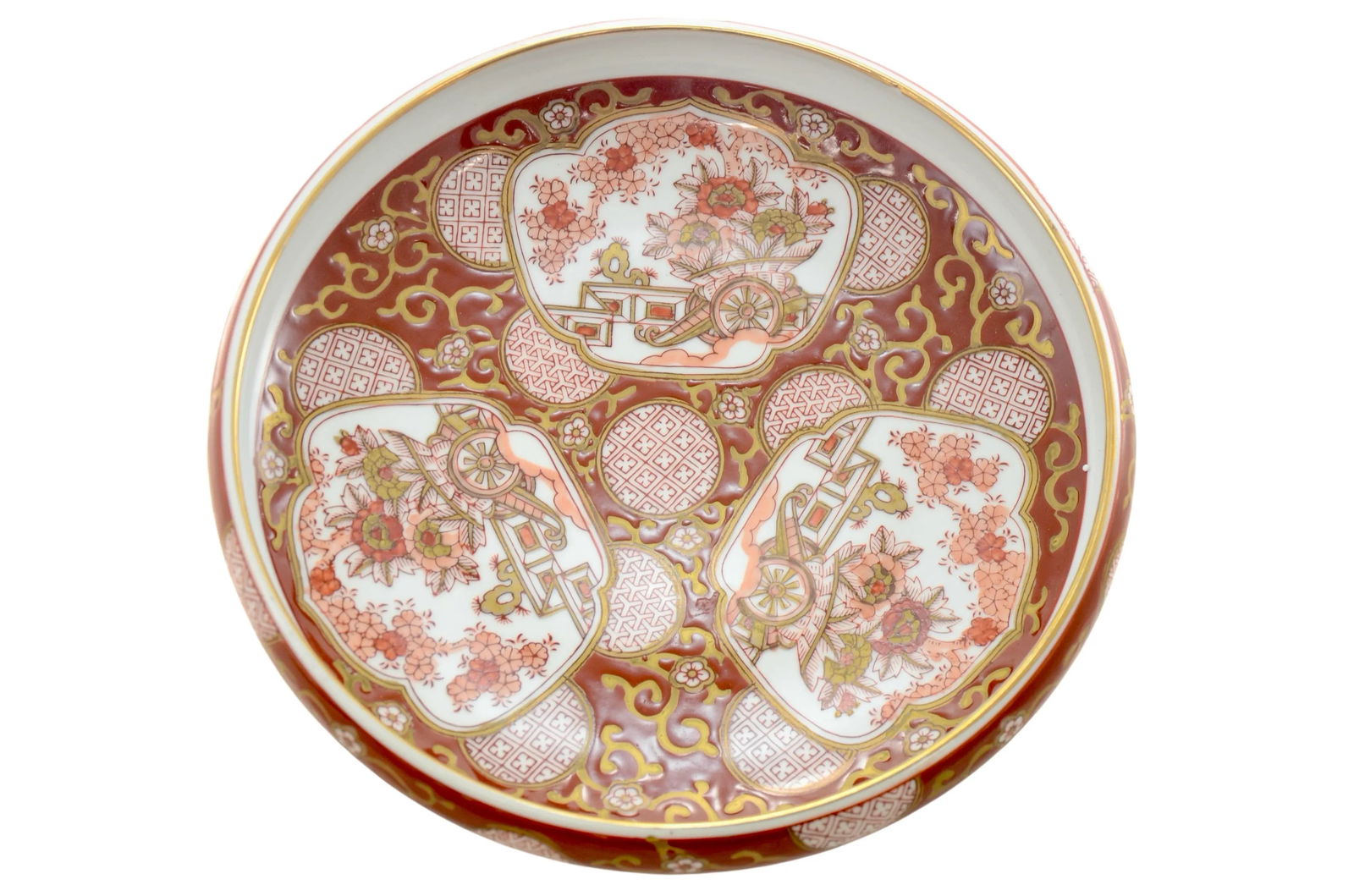 Gold Imari Sienna 10" Bowl - 2