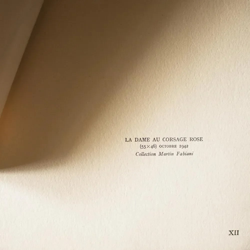 1946 After Henri Matisse "The Lady in Rose Corsage", First Edition Parisian Period Lithograph - 5