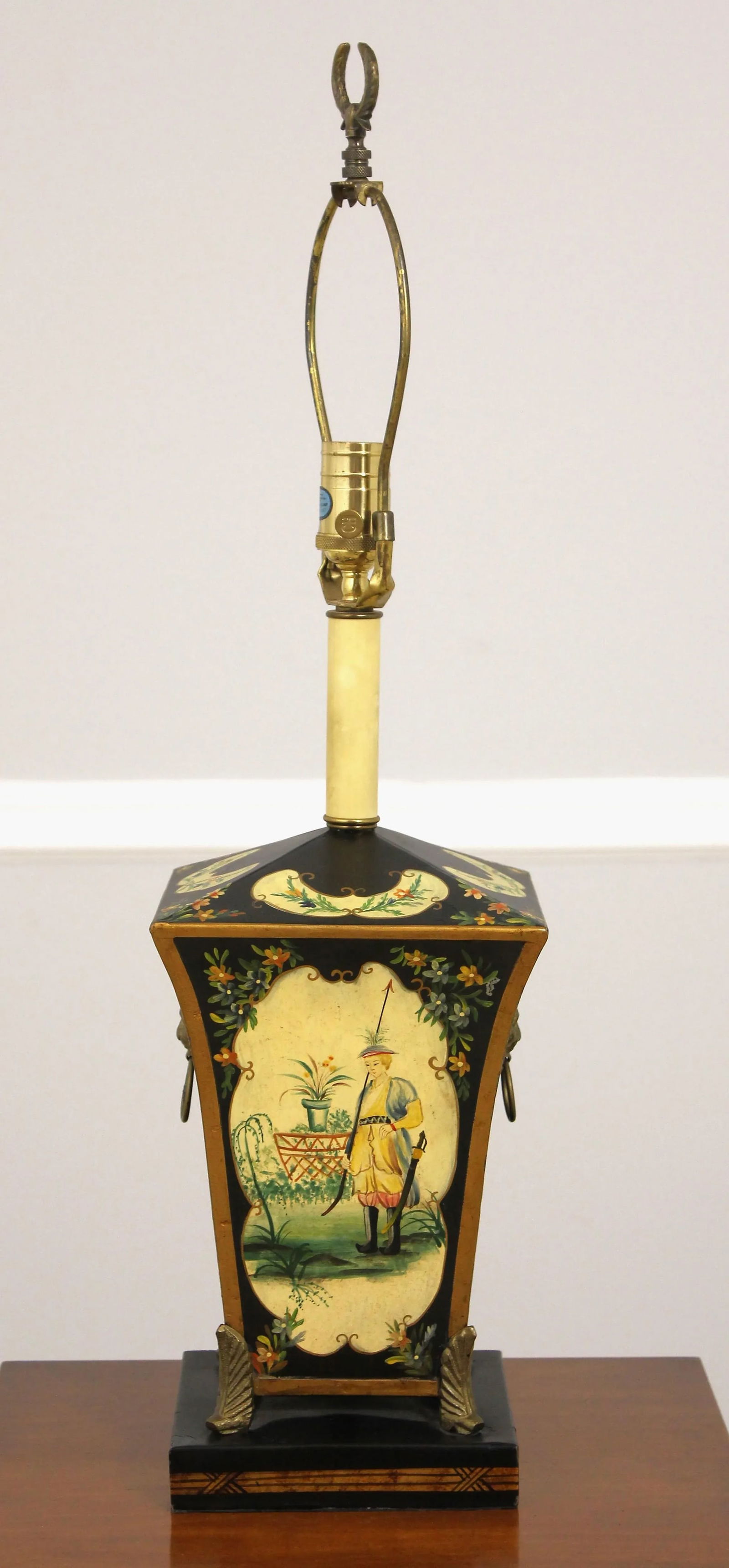 Chelsea House Toleware Paint Decorated Table Lamp - 10