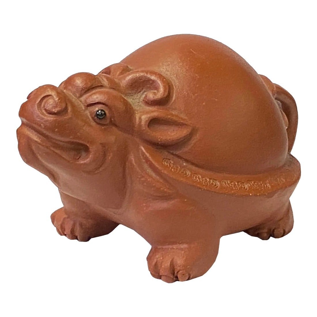 Oriental Dragon Turtle Small Ceramic Animal Figure Display Art (1 of 8)