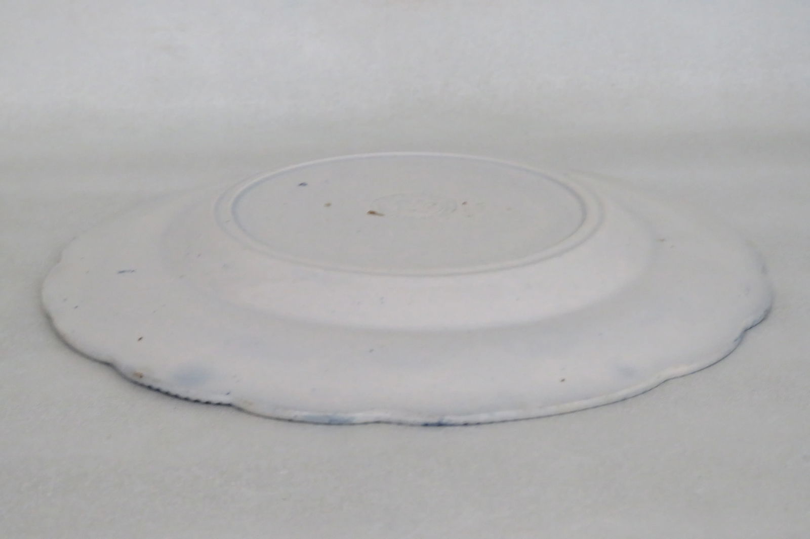 Historical Blue Staffordshire States Pattern Plate - 8