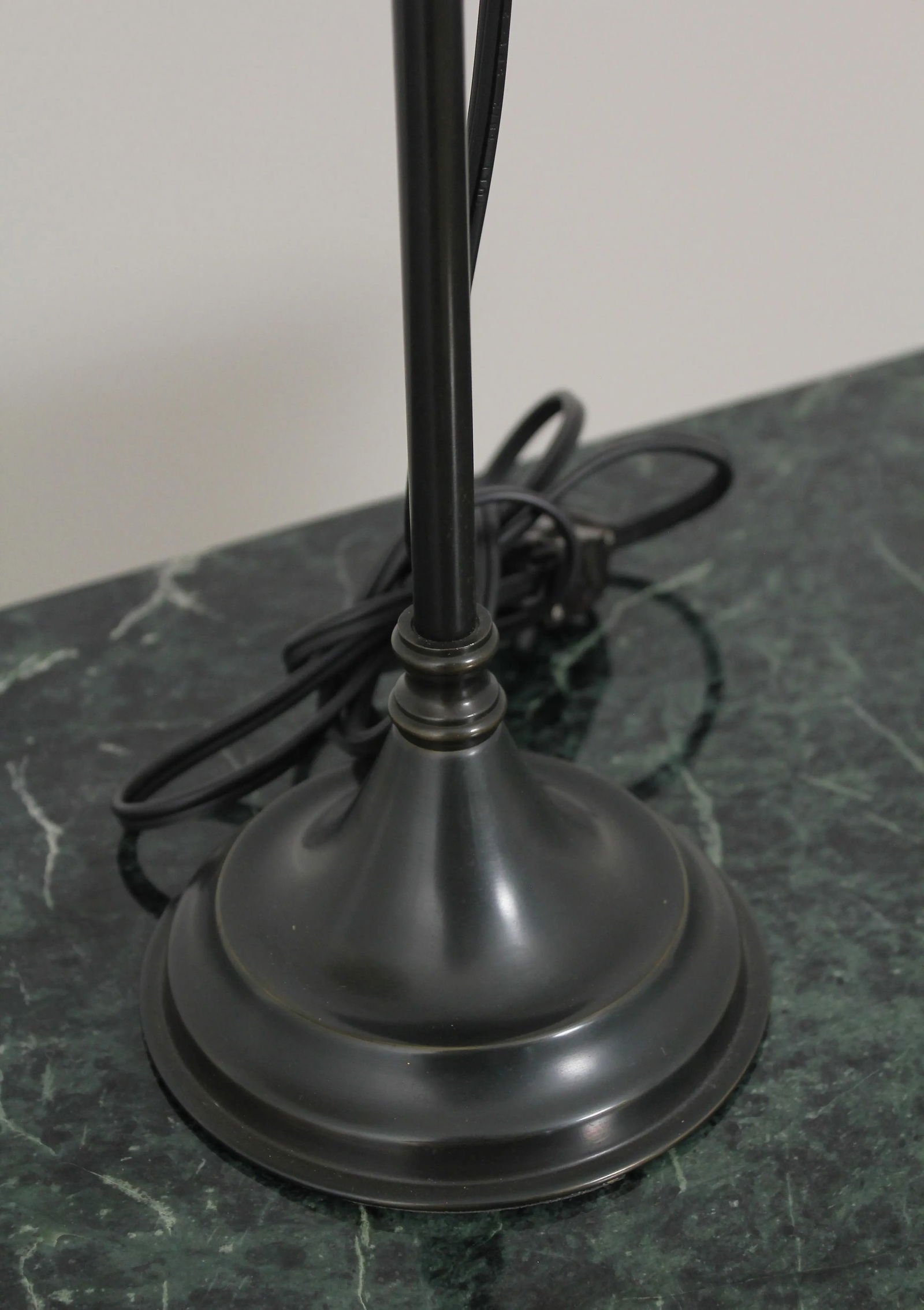 Robert Abbey Bronze Finish Desk Lamp W. Shade - 5