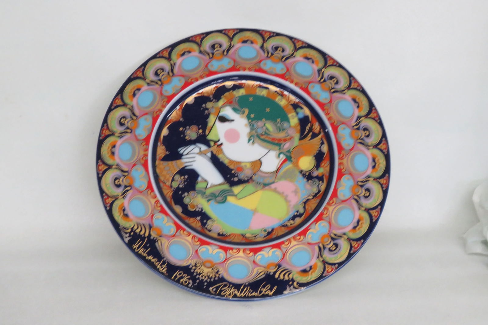 Rosenthal Germany Studiolinie Engel Mit Trompete Plate in Box - 12