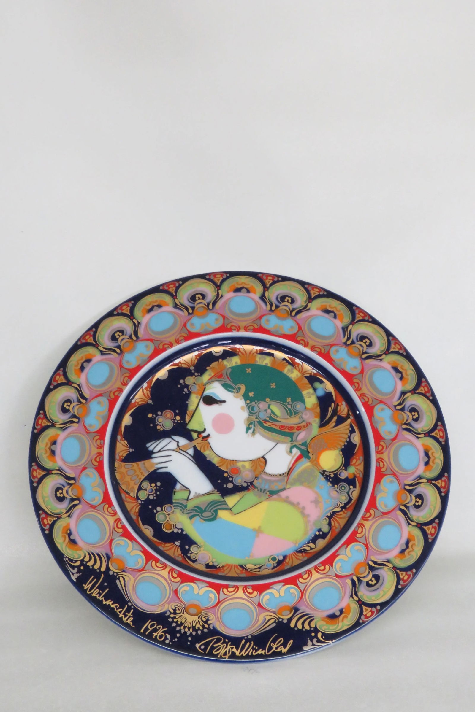 Rosenthal Germany Studiolinie Engel Mit Trompete Plate in Box - 13