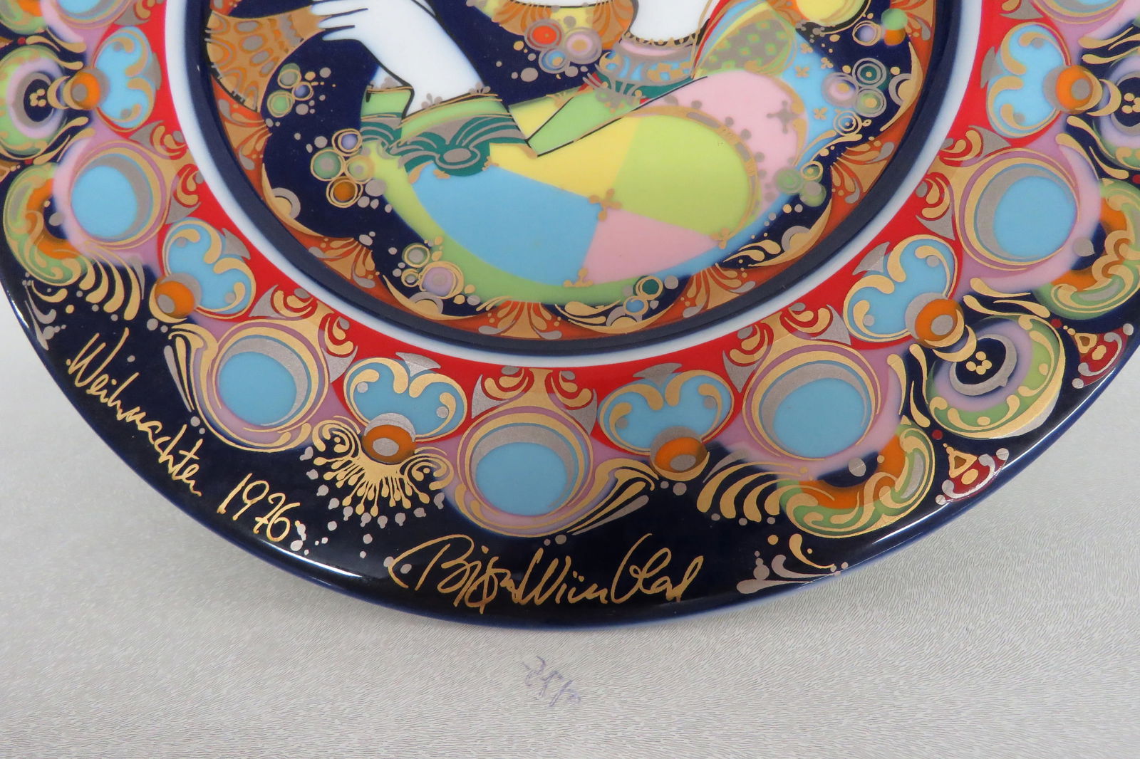 Rosenthal Germany Studiolinie Engel Mit Trompete Plate in Box - 6