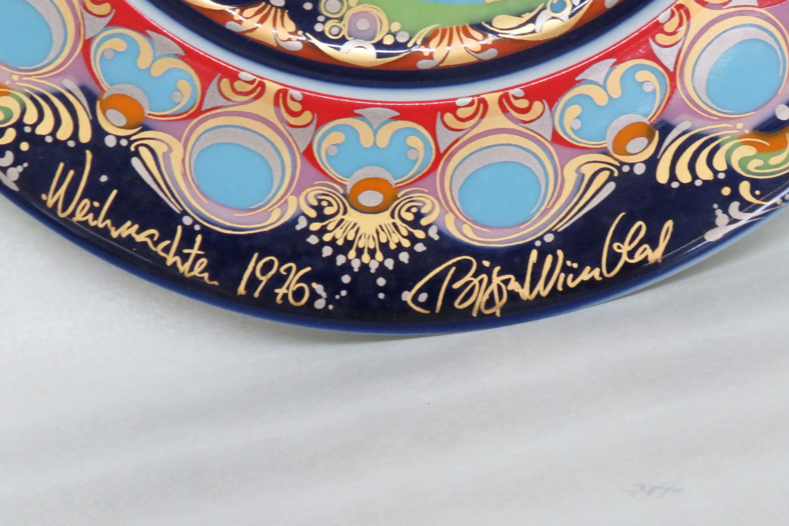 Rosenthal Germany Studiolinie Engel Mit Trompete Plate in Box - 7