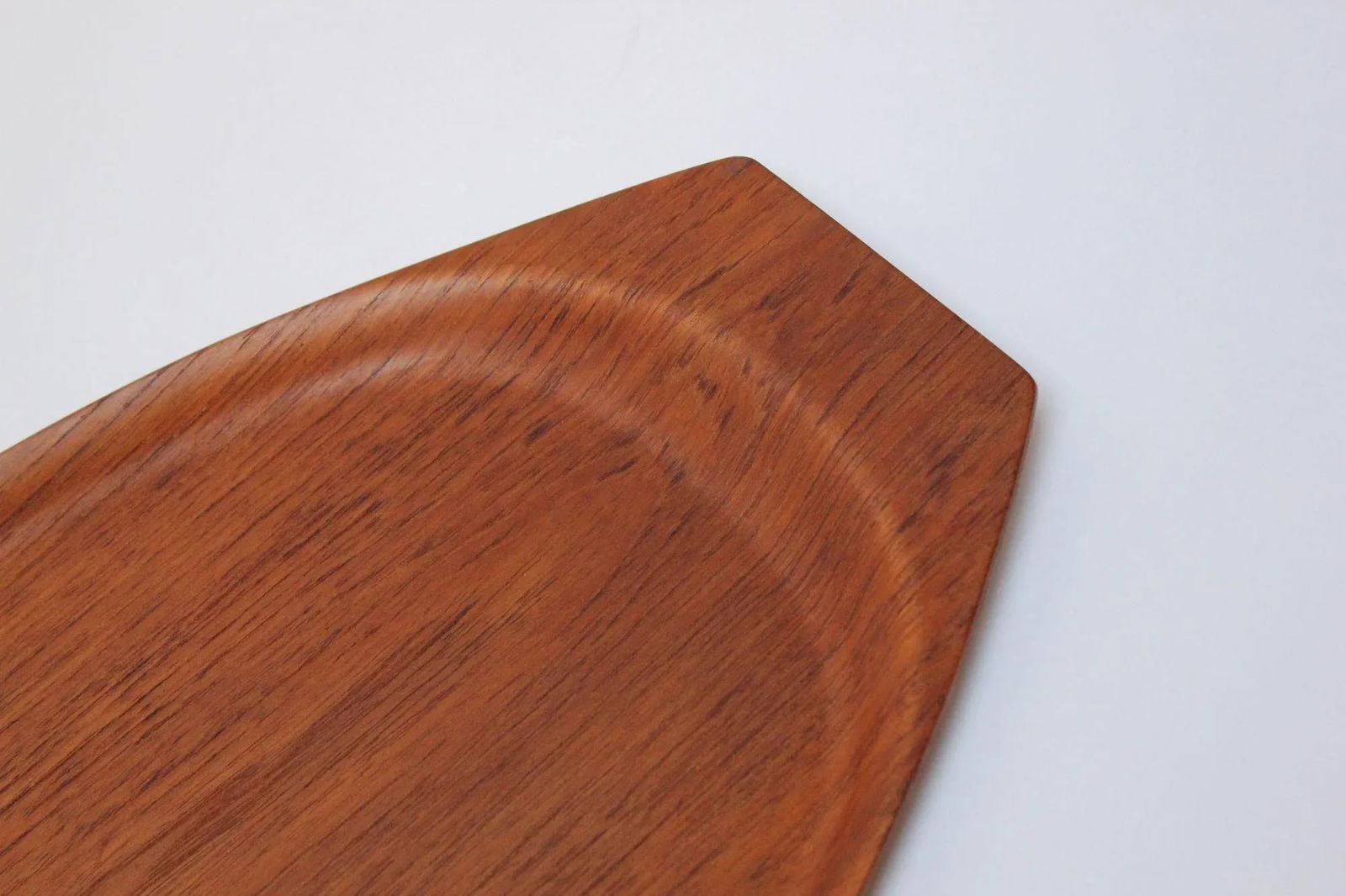 1960s Sculptural Swedish Modern Teak "Gondola" Tray by Tapio Wirkkala for Kalmar - 10