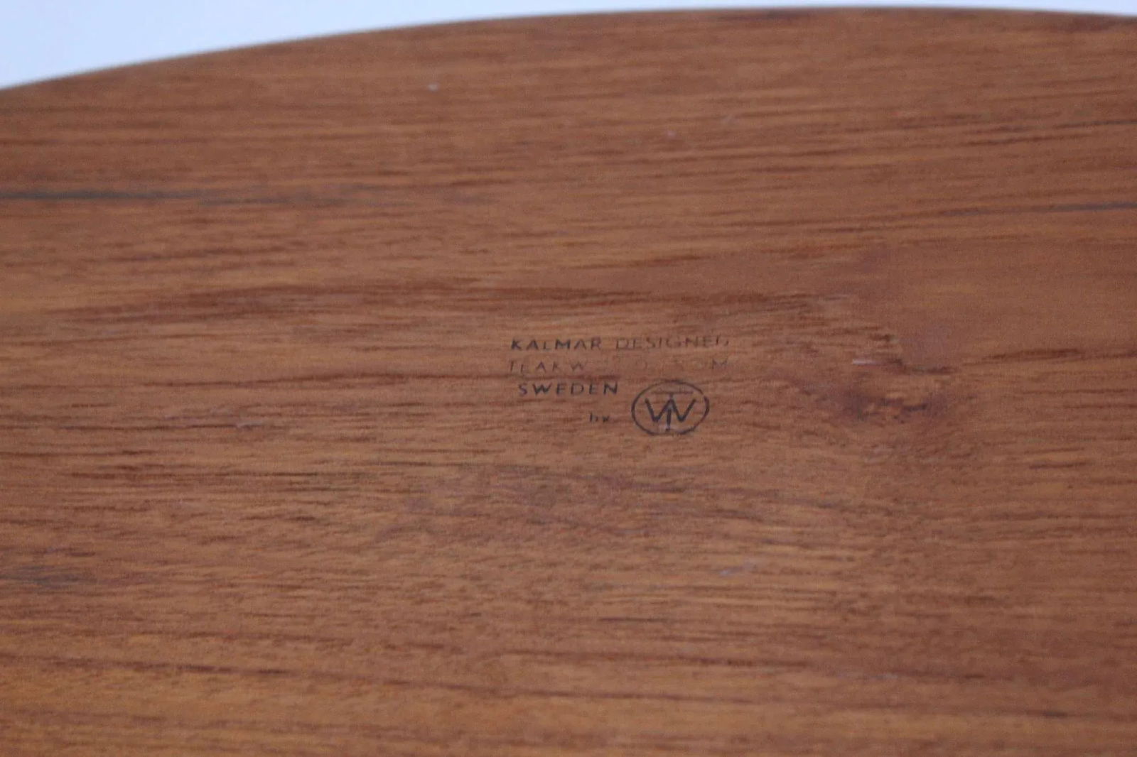 1960s Sculptural Swedish Modern Teak "Gondola" Tray by Tapio Wirkkala for Kalmar - 12