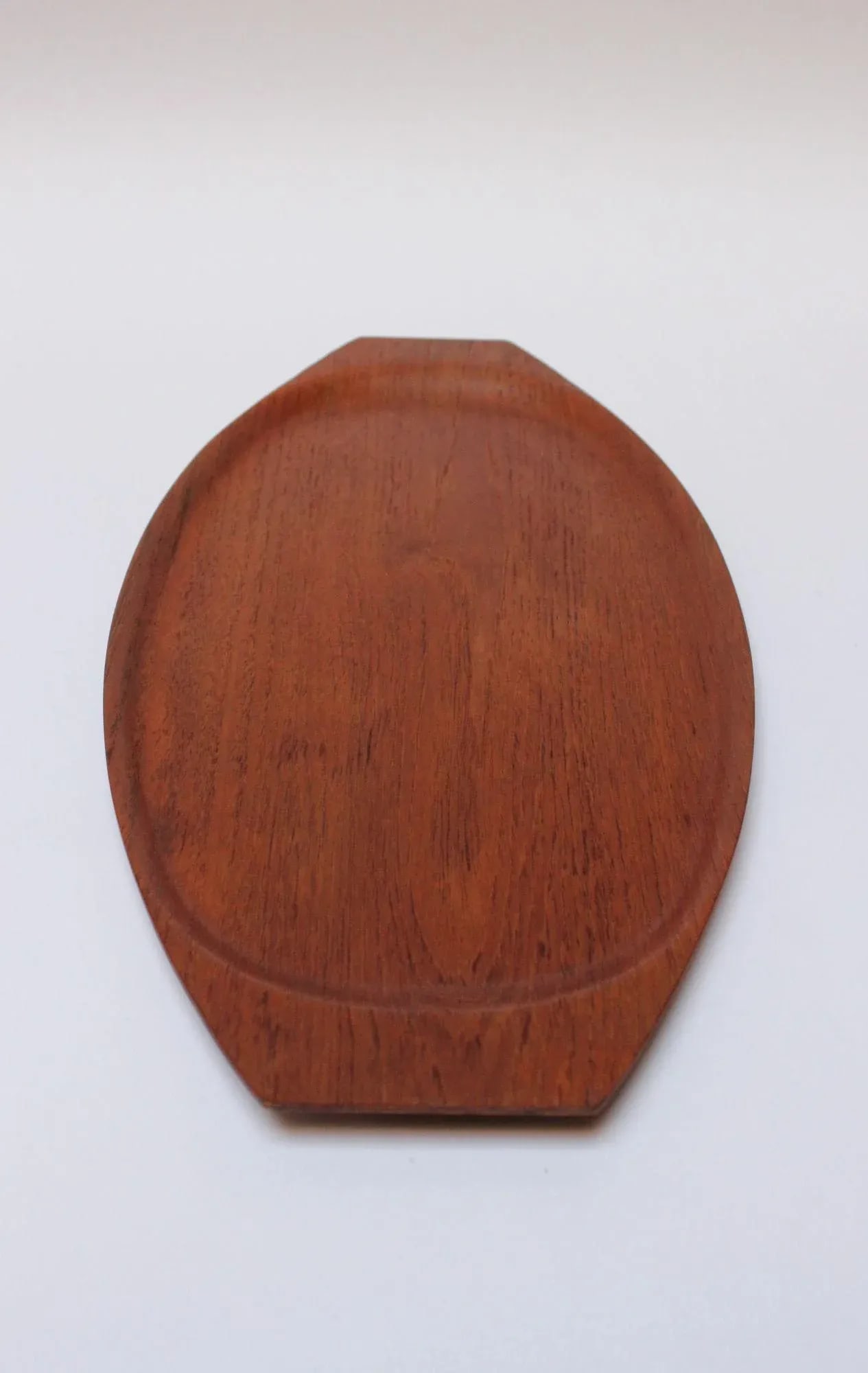 1960s Sculptural Swedish Modern Teak "Gondola" Tray by Tapio Wirkkala for Kalmar - 2