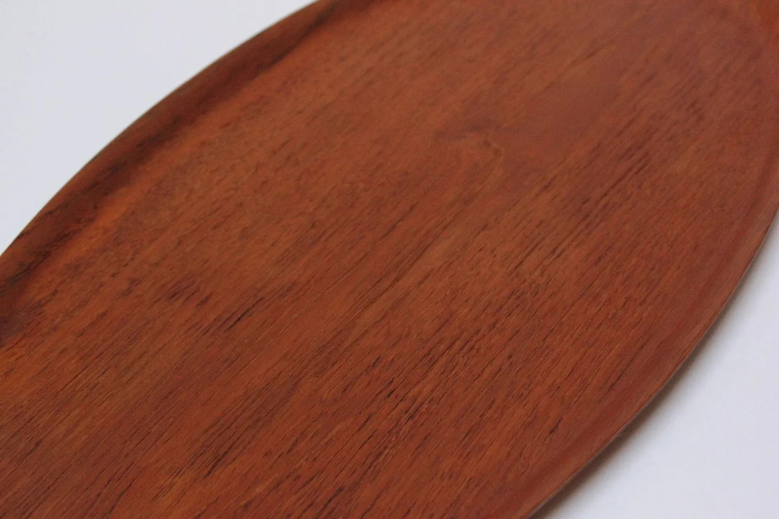 1960s Sculptural Swedish Modern Teak "Gondola" Tray by Tapio Wirkkala for Kalmar - 8