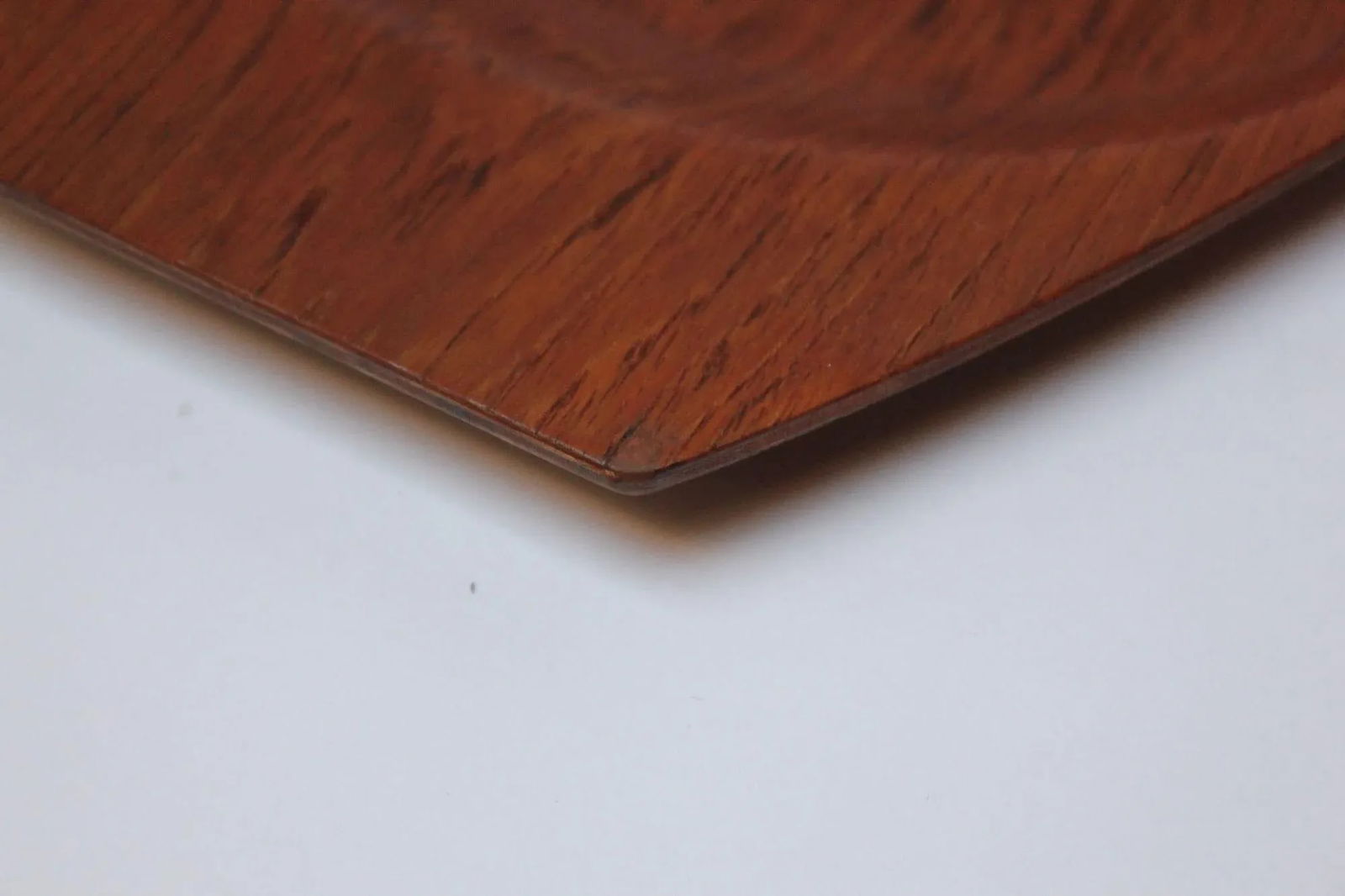 1960s Sculptural Swedish Modern Teak "Gondola" Tray by Tapio Wirkkala for Kalmar - 9