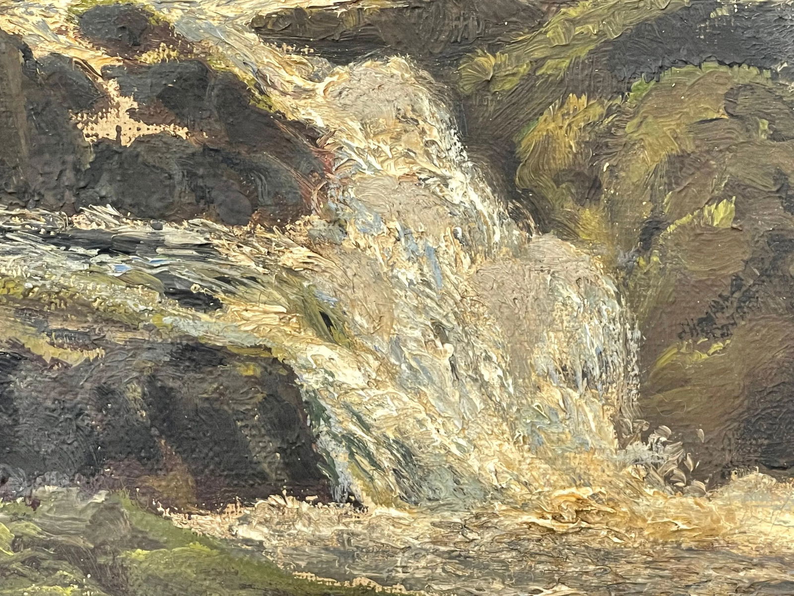 Tobias Everet Spence, River Forest Landscape Oil Painting by 20th Century Post War Irish Artist, 194 - 3