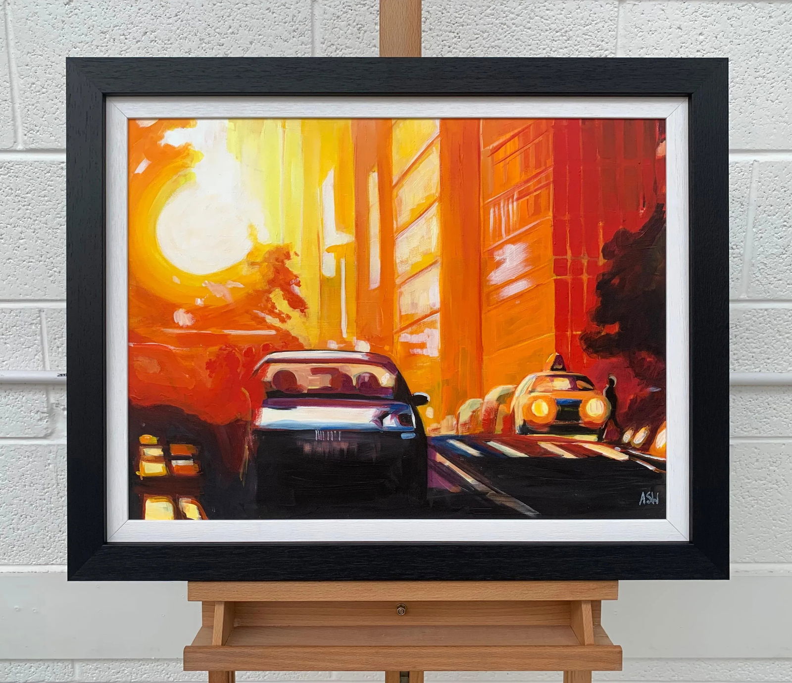 Street Study of Manhattan Henge Sunshine New York City by English Urban Artist - 3
