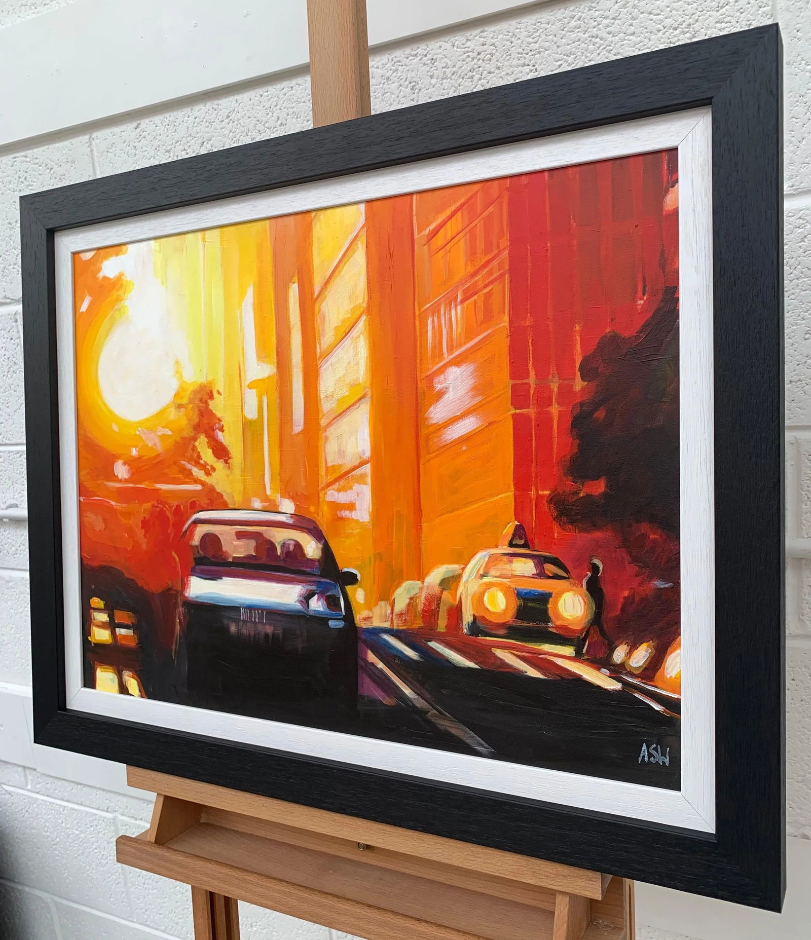 Street Study of Manhattan Henge Sunshine New York City by English Urban Artist - 4