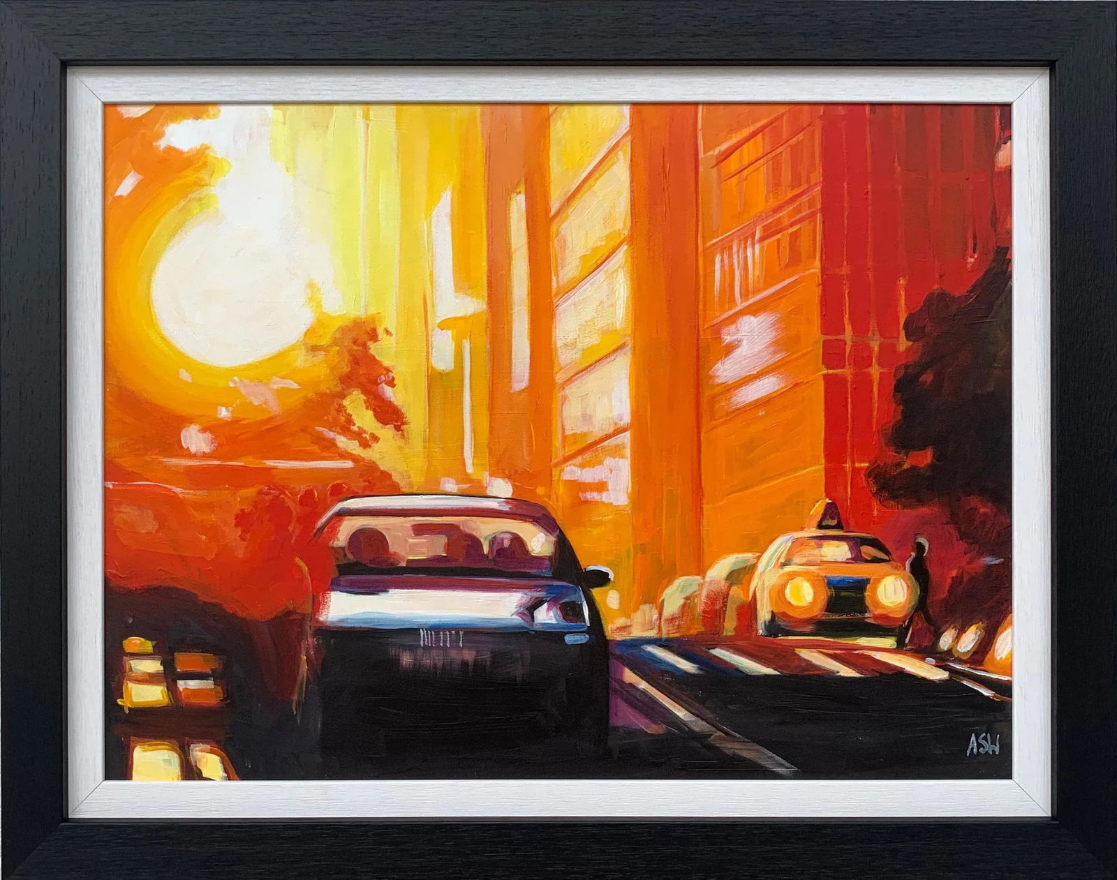 Street Study of Manhattan Henge Sunshine New York City by English Urban Artist - 7