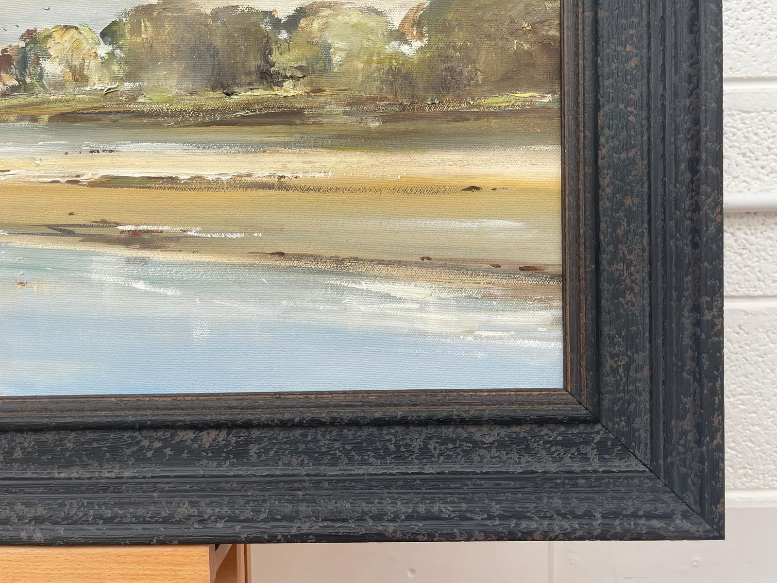 Frank Fitzsimons, Ireland Seascape Landscape with Boats & Figures by Contemporary Irish Artist, 1985 - 9