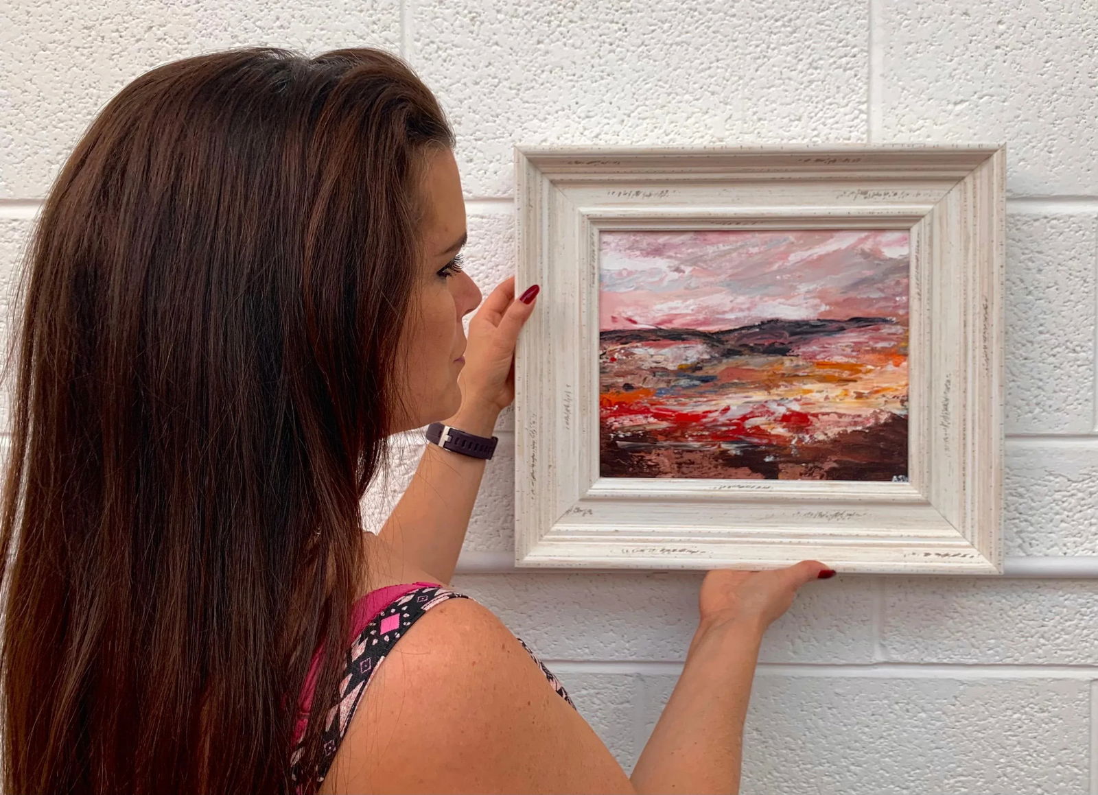 Abstract Landscape Study Using Earthy Brown Colours by Leading English Artist - 2