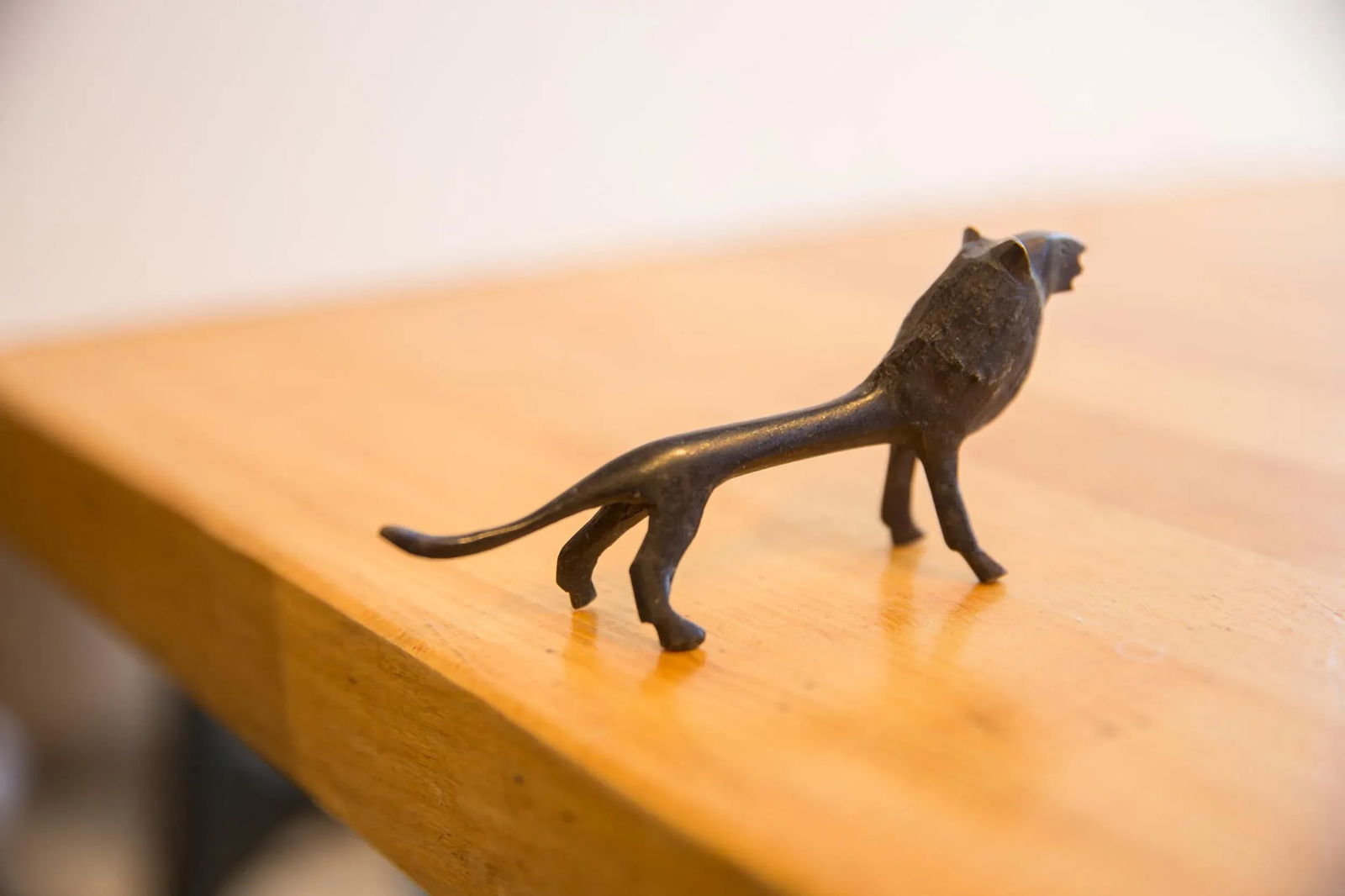 Vintage African Lion With Dark Patina - 2