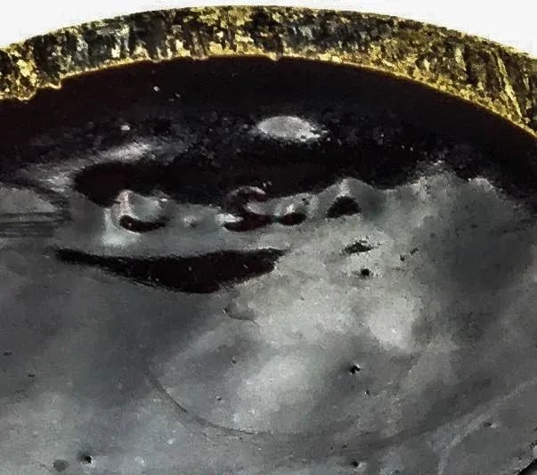 Deep Brown Stoneware Glazed Artisan Planter/Beanpot - 11