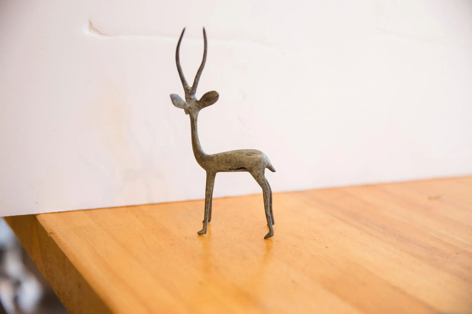 Vintage African Right Facing Oxidized Gazelle - 2
