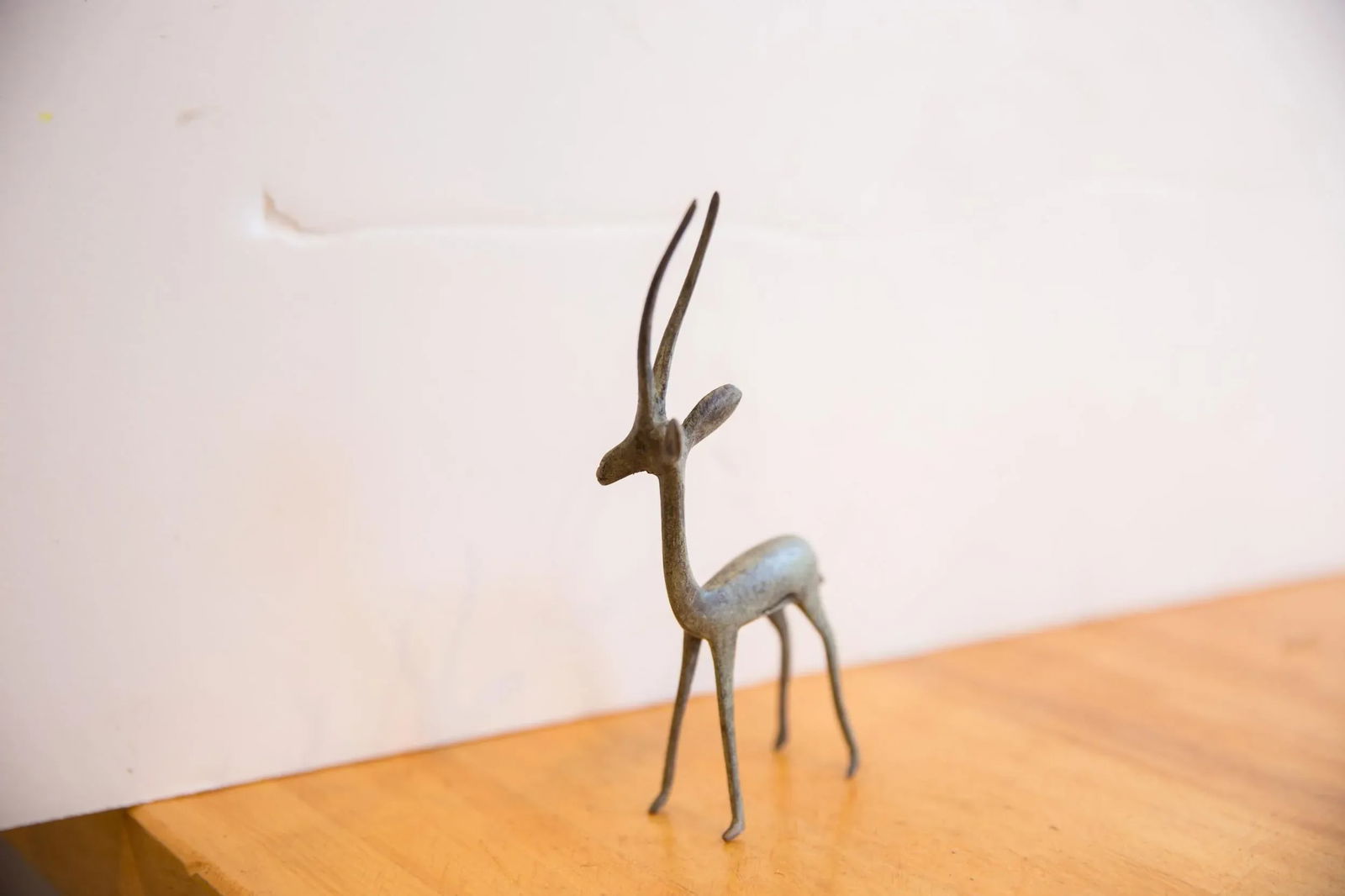 Vintage African Right Facing Oxidized Gazelle - 3