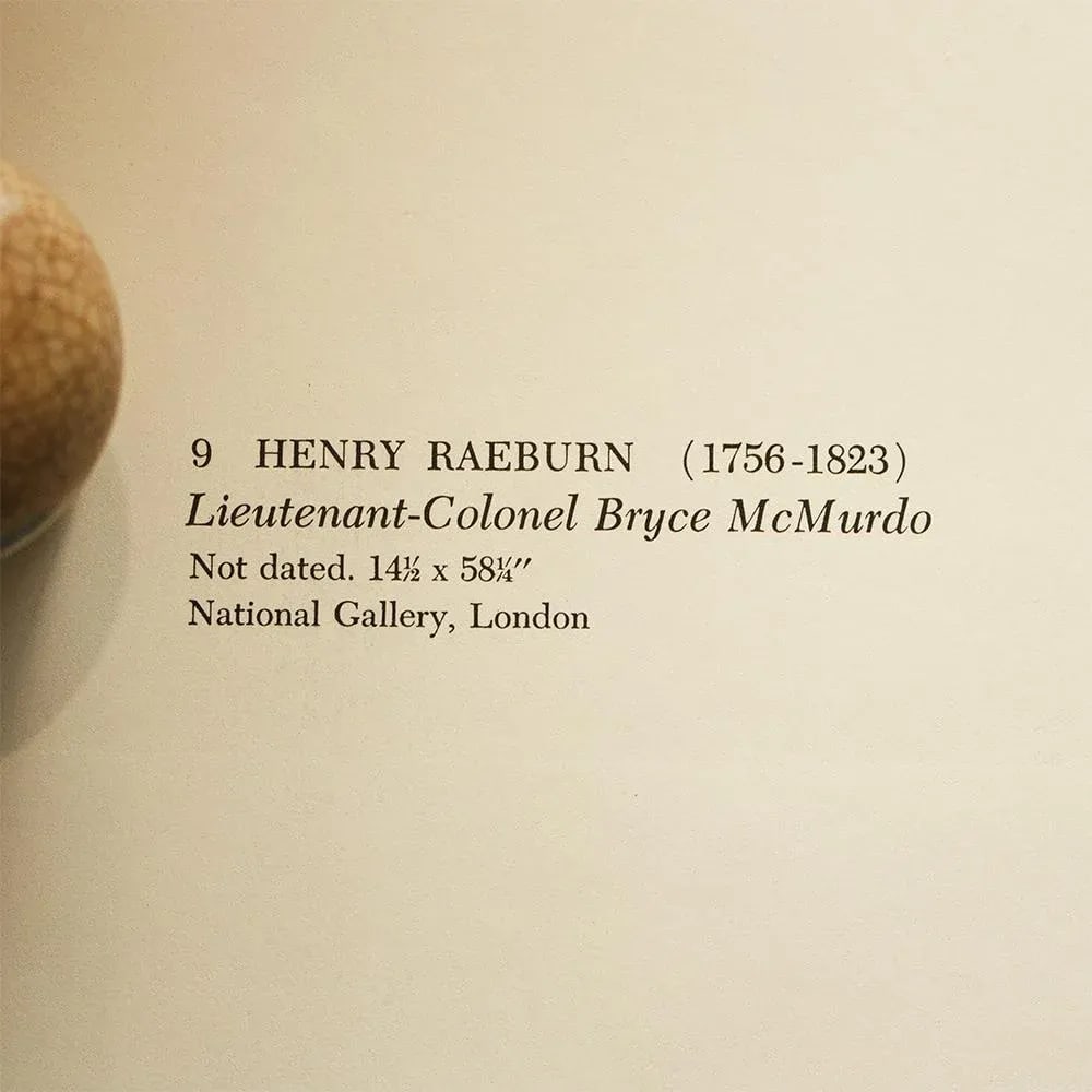 1956 After Henry Raeburn "Lieutenant-Colonel Bryce Mid-Century Modernurdo", Vintage Full-Color Print - 5