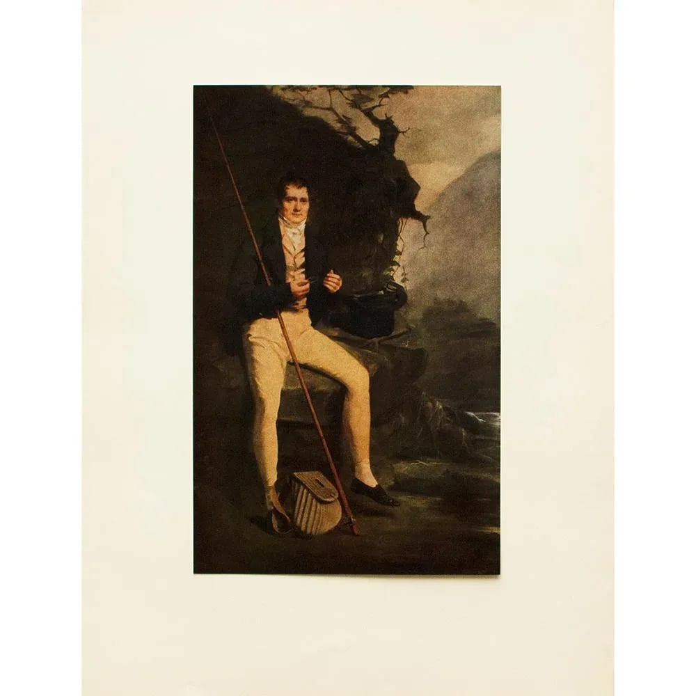 1956 After Henry Raeburn "Lieutenant-Colonel Bryce Mid-Century Modernurdo", Vintage Full-Color Print - 6