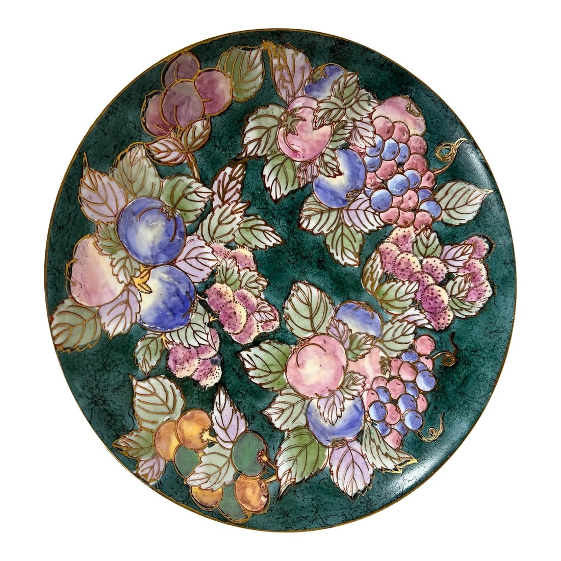 Andrea by Sadek Decorative Plate in Floral Pattern (1 of 4)