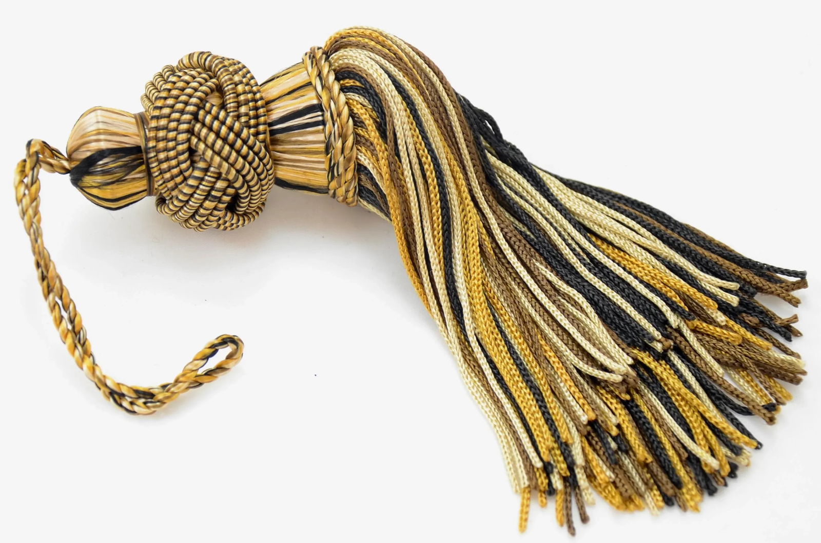 Antique 4" European Key With Tassel Color Choice - 6