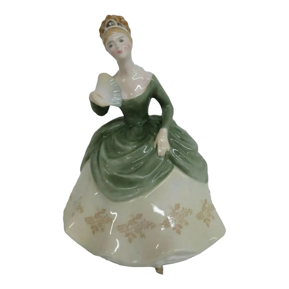 Royal Doulton HN2312 Soiree English Bone China Porcelain Figurine: This gorgeous Figurine is made of bone china / porcelain. This very collectible figurine is stamped as having been made in England by the fine collectibles company Royal Doulton, a company highly reno