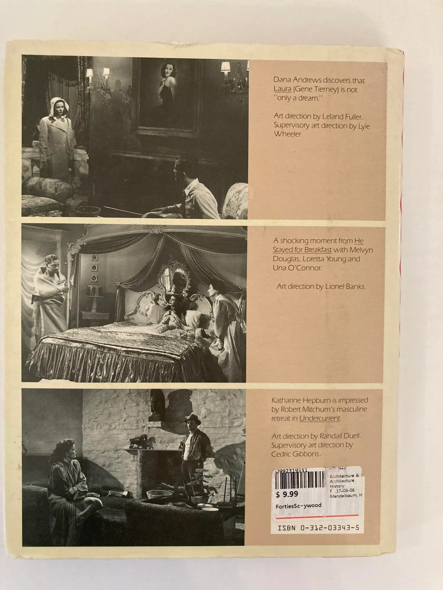 Forties Screen Style a Celebration of High Pastiche in Hollywood 1st Edition1989 - 4