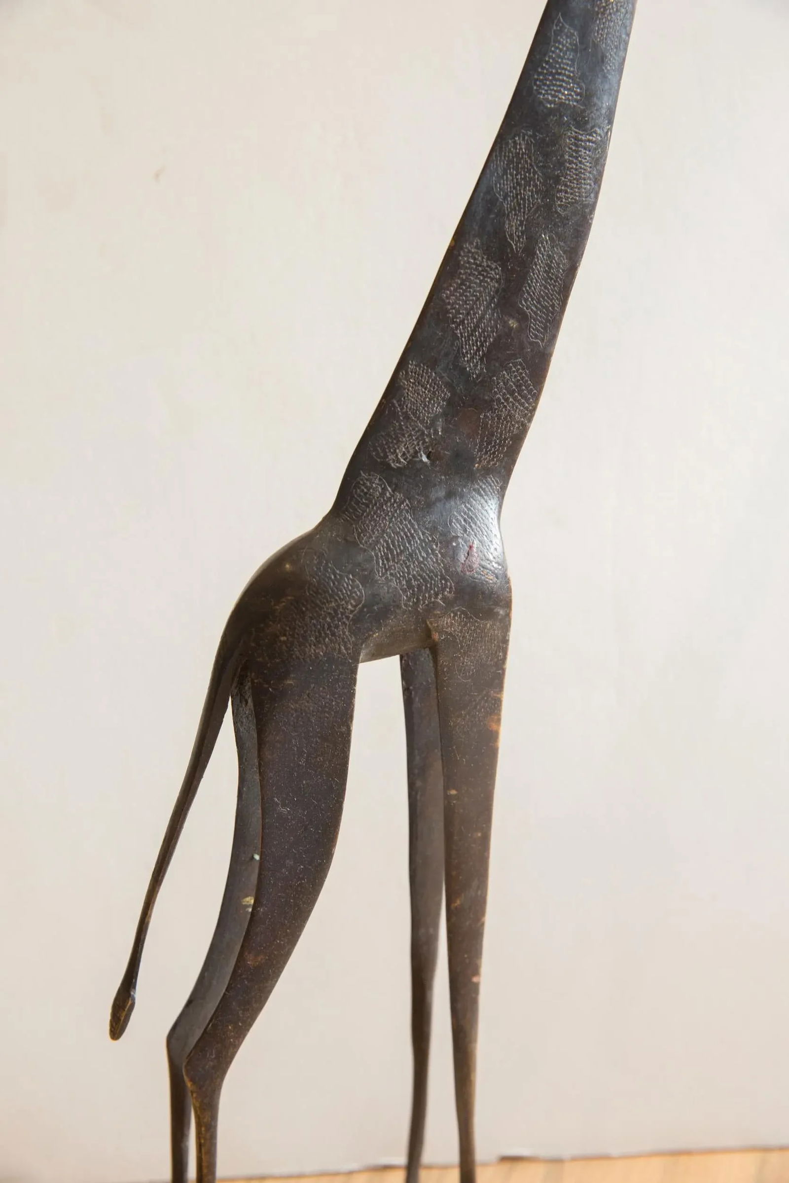 Large Vintage African Giraffe - 5