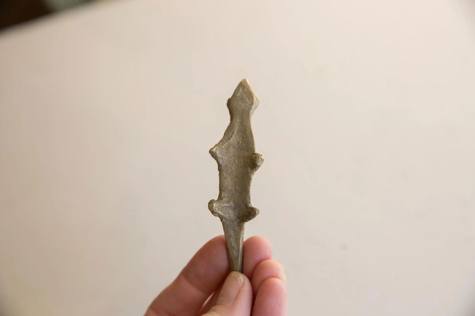 Vintage African Bronze Lizard - 2