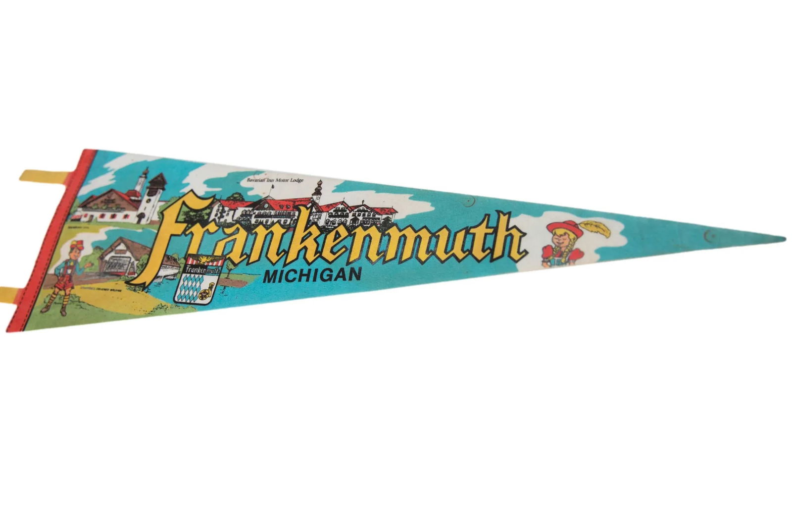 Frankenmuth Michigan Felt Flag Pennant - 2