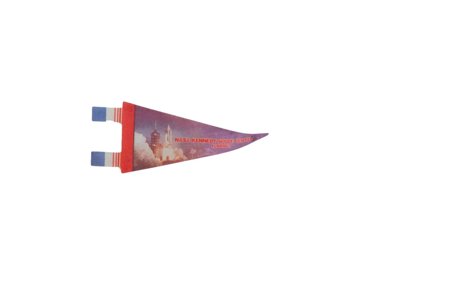 NASA Kennedy Space Center Florida Felt Flag Pennant - 3