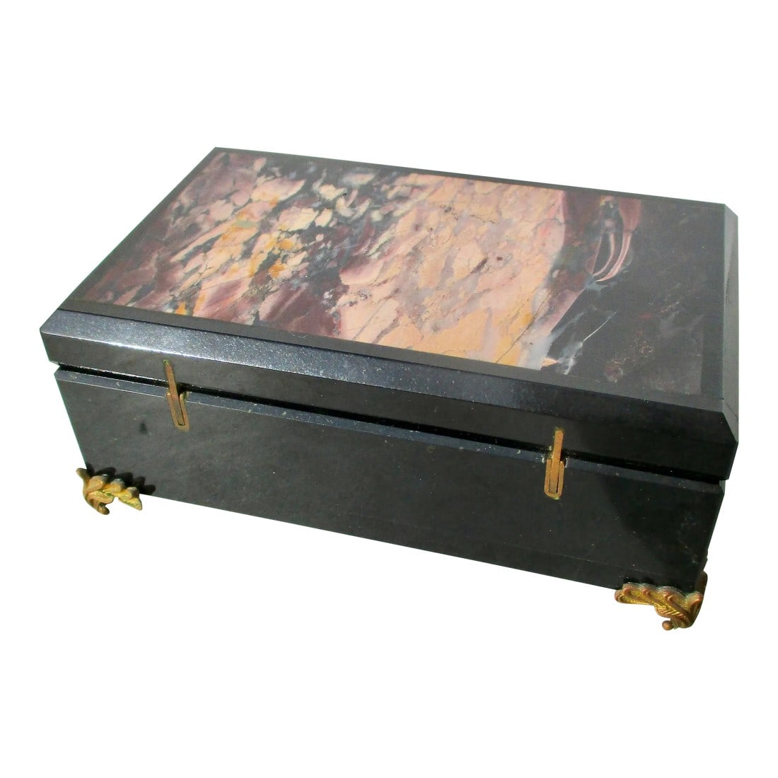Lapidary Box With Jasper Top (1 of 9)