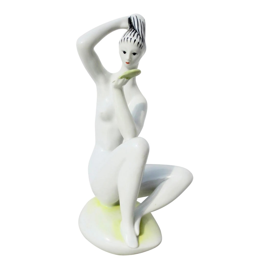 Janos Torok for Zsolnay Circa 1970-80s': Janos Torok for Zsolnay circa 1970s. Torok ( Hungary 1936-1996) Working in the Zsolnay factory the sculpture created many of the modern figure images recognizable from the 1960s and 70s'. The