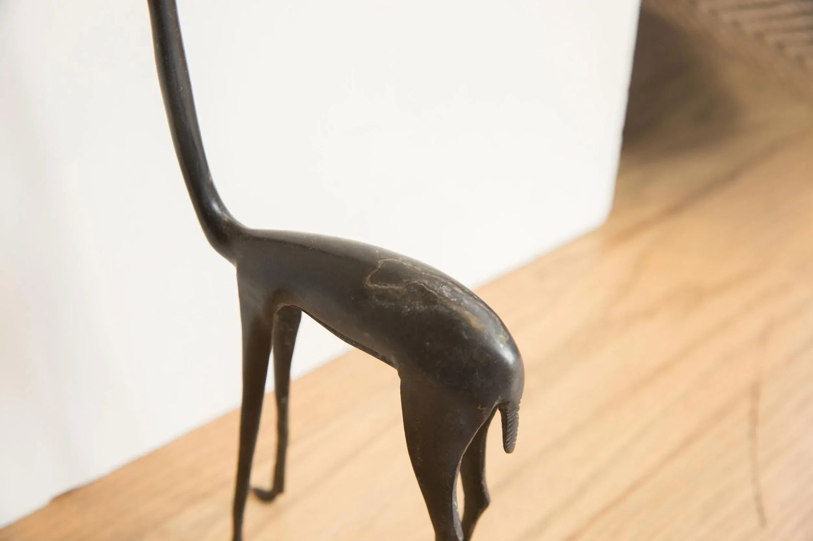 Medium Vintage African Gazelle Sculpture - 5