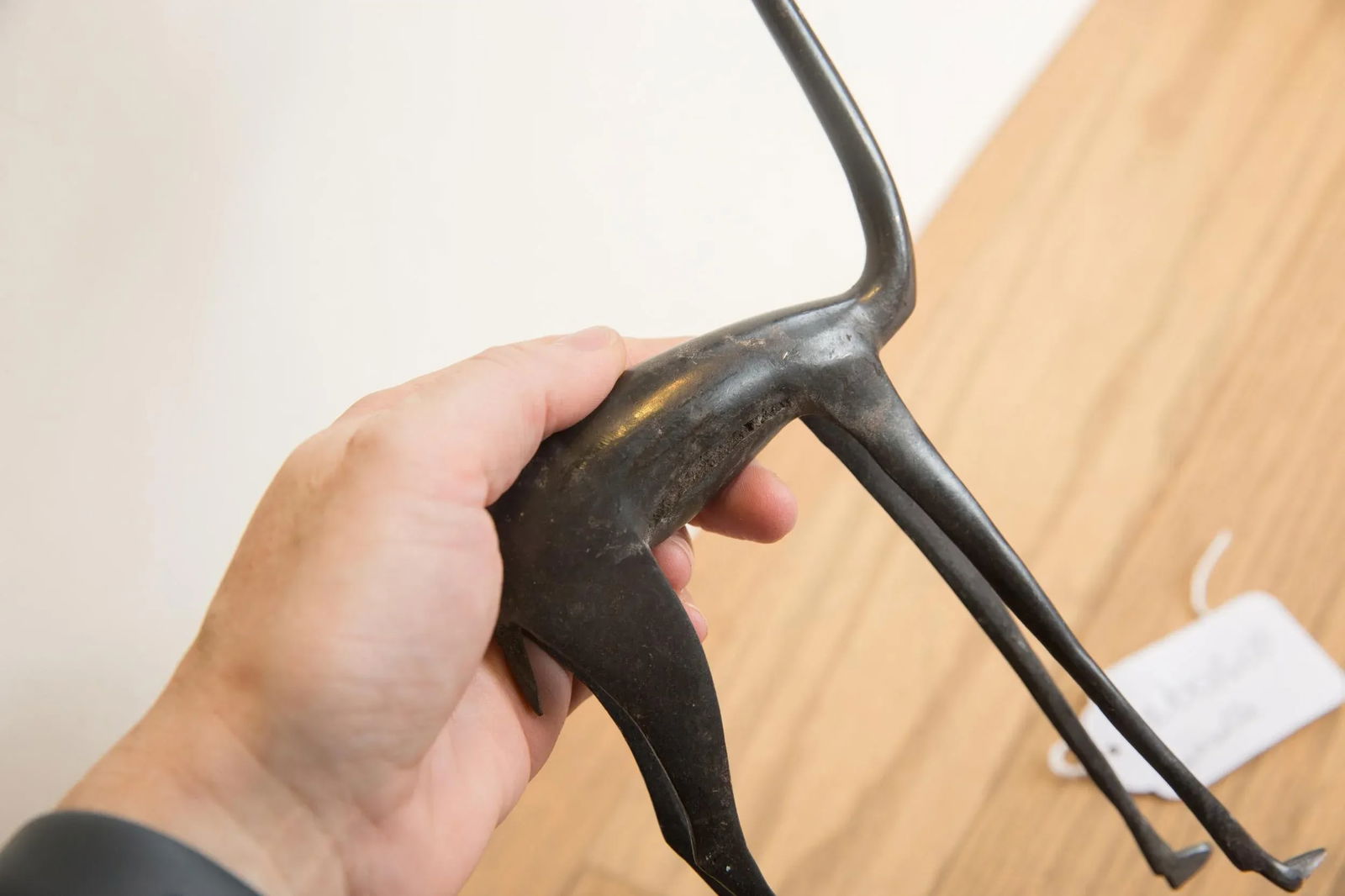 Medium Vintage African Gazelle Sculpture - 6