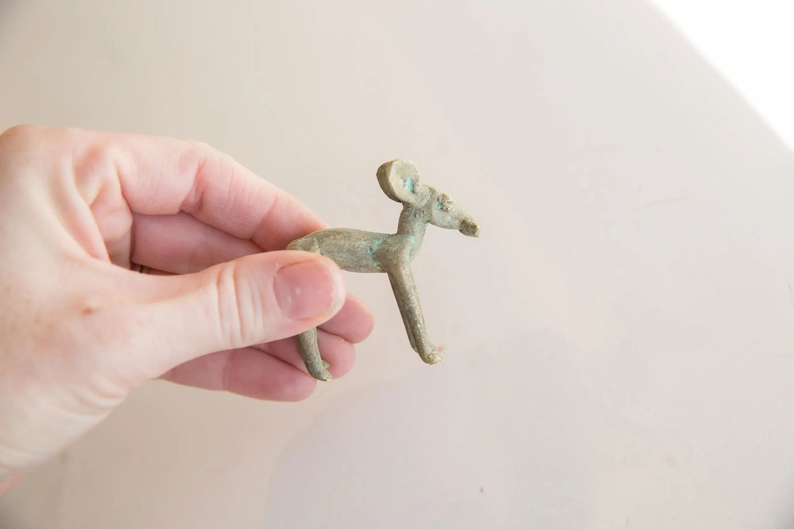 Vintage African Ewe Impala Gold Weight - 2