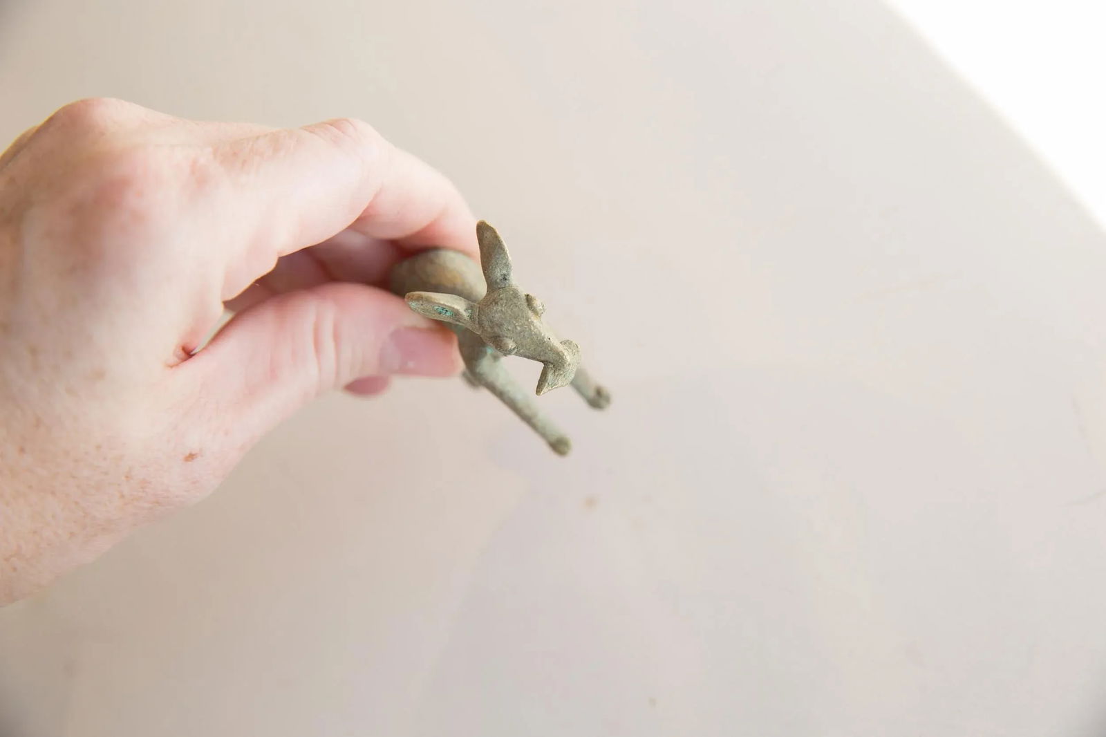 Vintage African Ewe Impala Gold Weight - 4