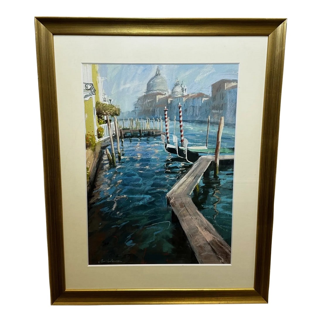 Early 21st Century Marine Painting "The Grand Canal & San Salute" by James Bartholomew Rsma (1 of 13)