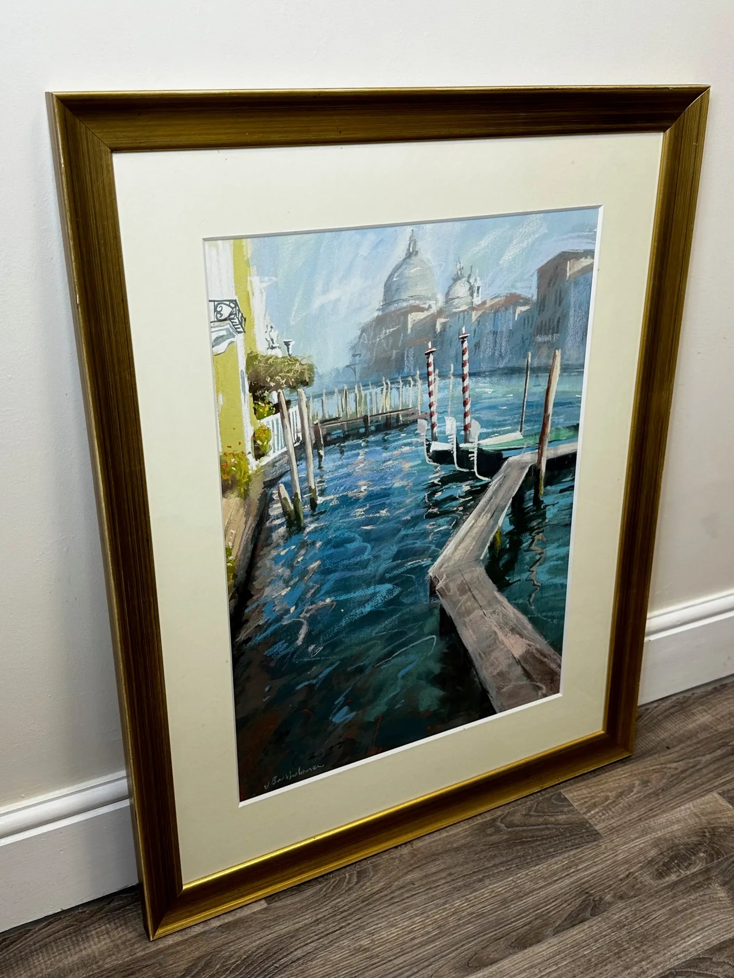 Early 21st Century Marine Painting "The Grand Canal & San Salute" by James Bartholomew Rsma - 6