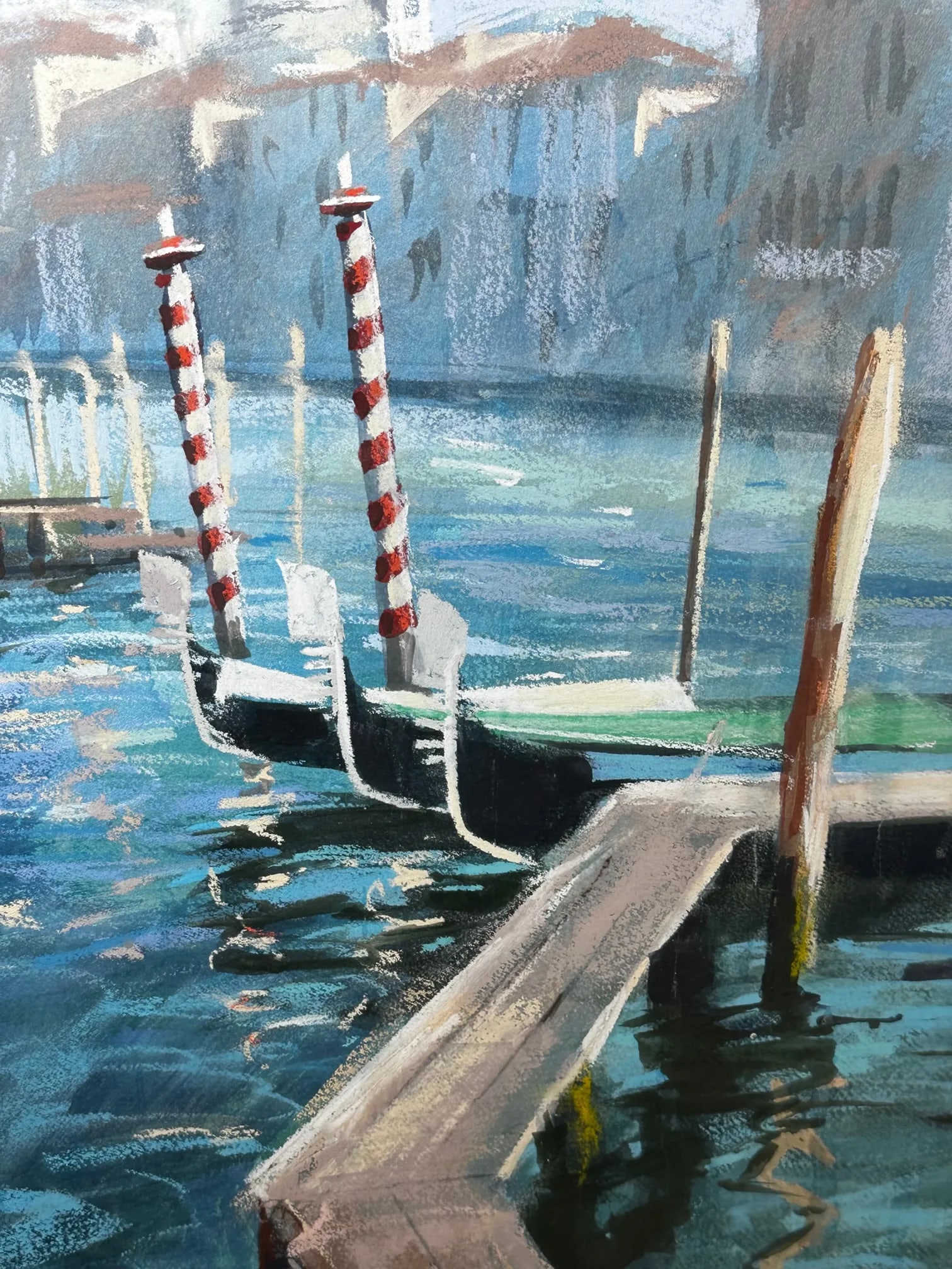 Early 21st Century Marine Painting "The Grand Canal & San Salute" by James Bartholomew Rsma - 7