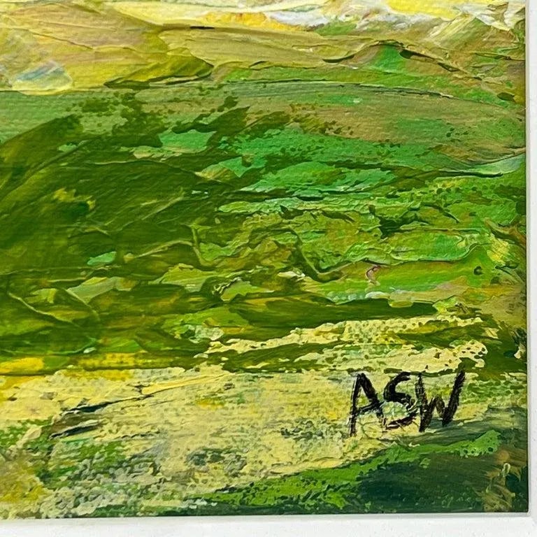 Expressive Impasto Landscape Painting of Oak Tree by Contemporary British Artist - 12