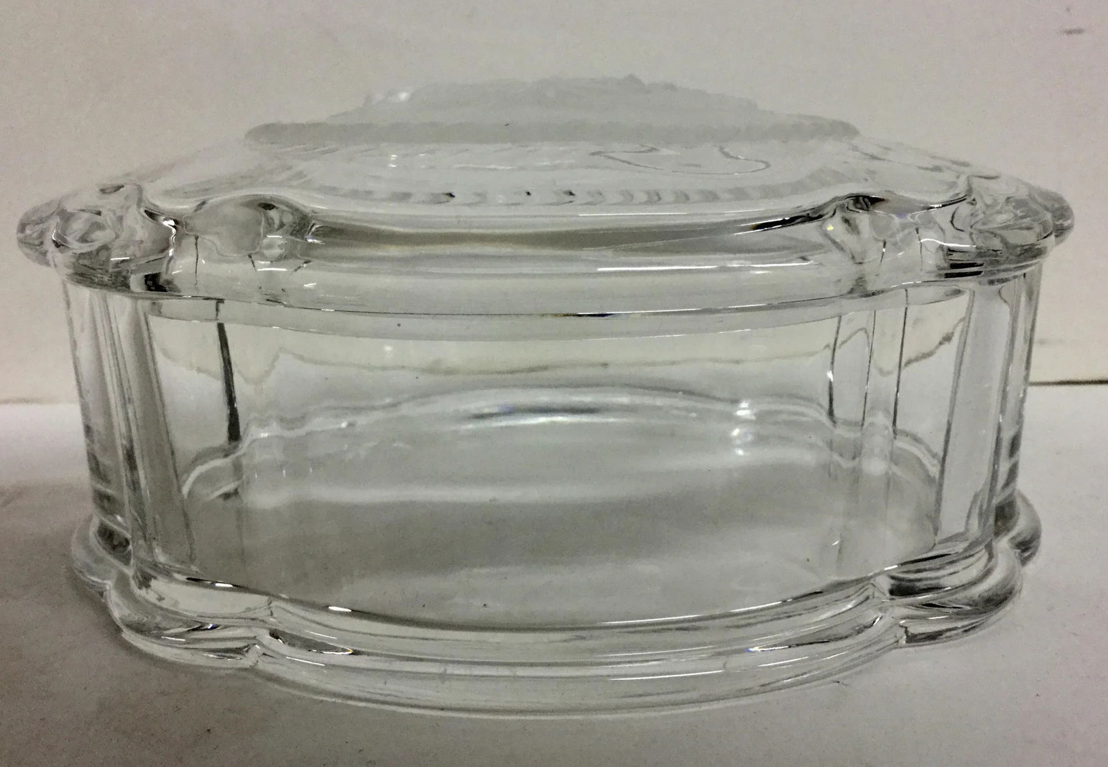 Crystal Covered Trinket Dish - 10